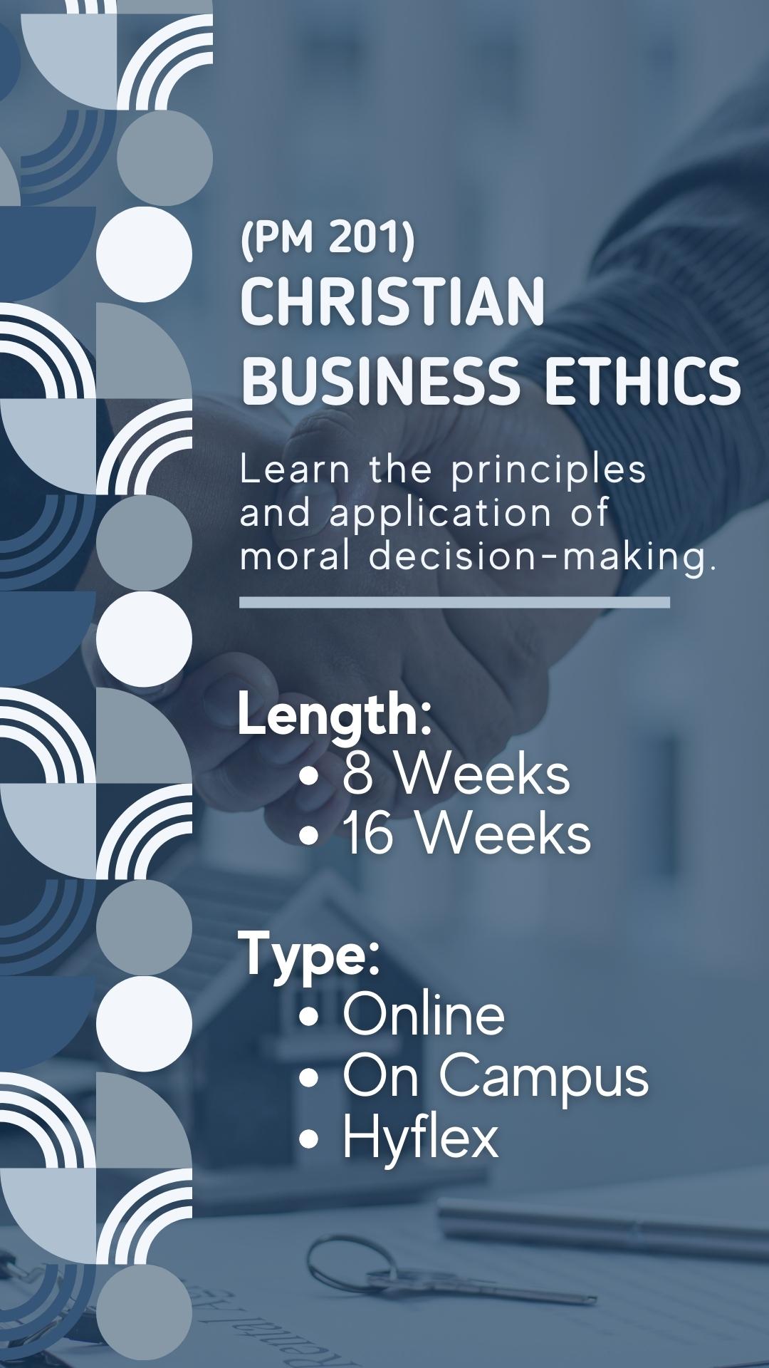 Business Ethics Course